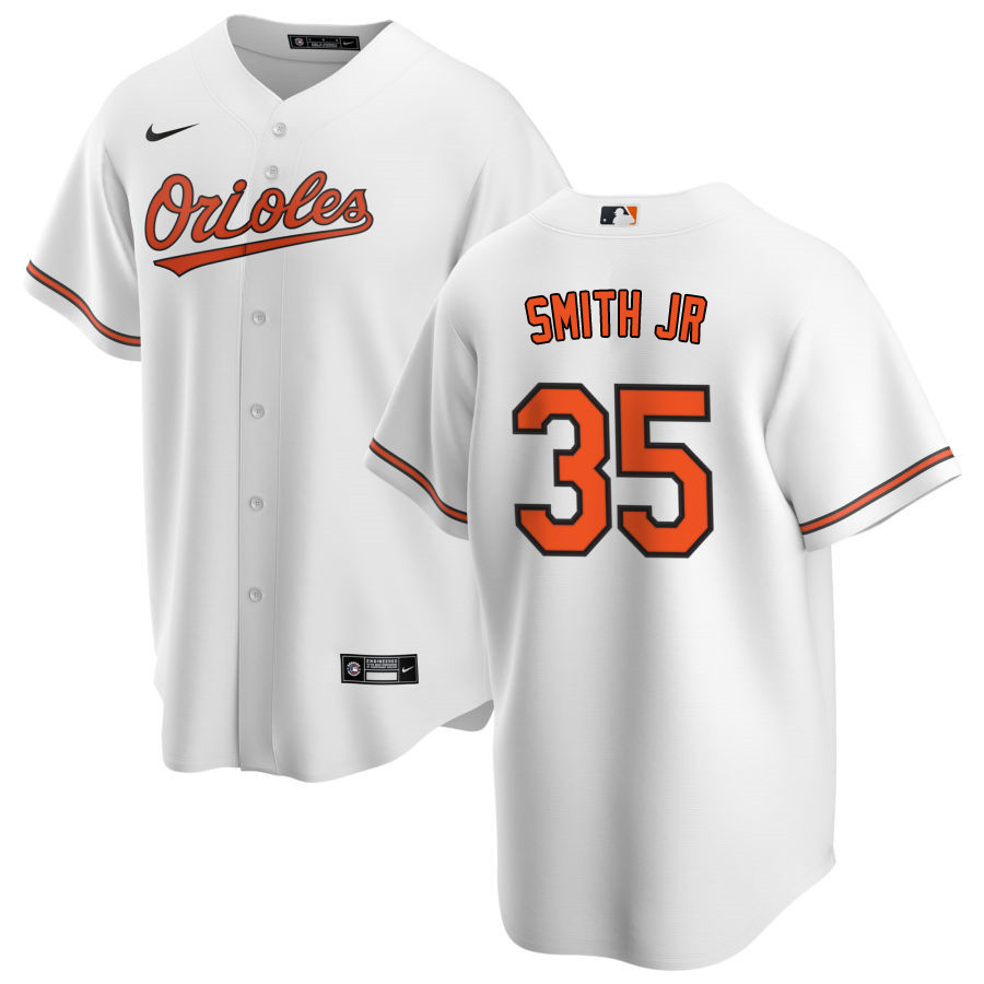 Nike Men #35 Dwight Smith Jr Baltimore Orioles Baseball Jerseys Sale-White